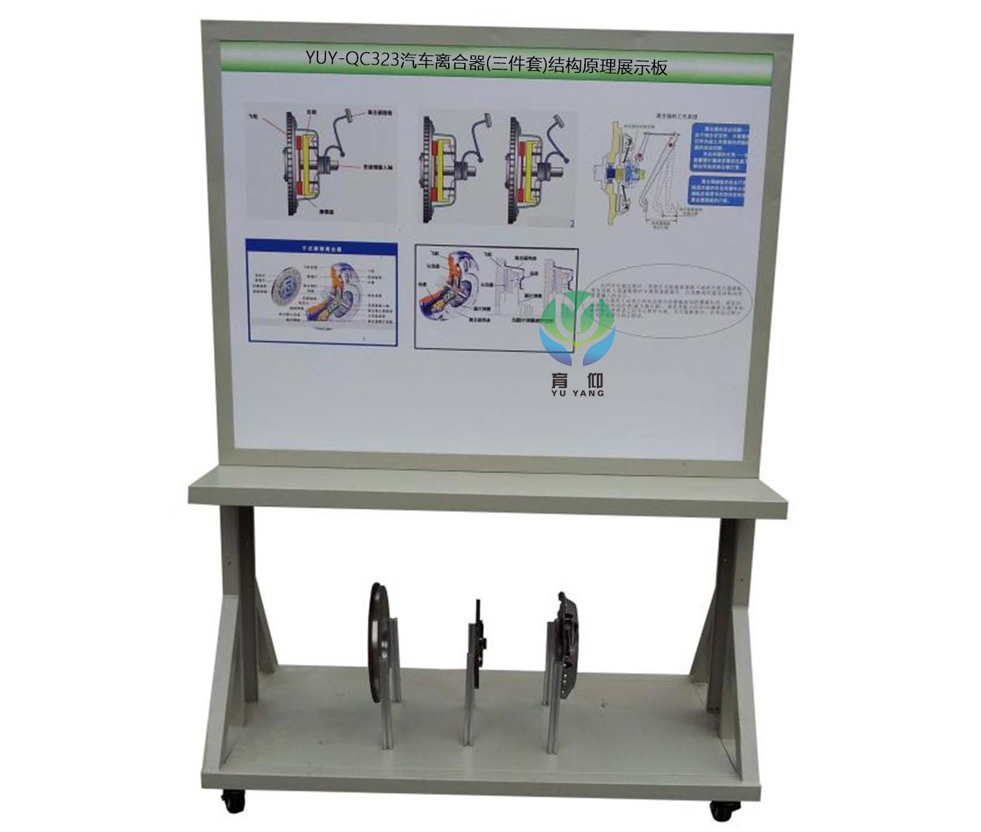 <b>汽车离合器(三件套)结构原理展示板</b>